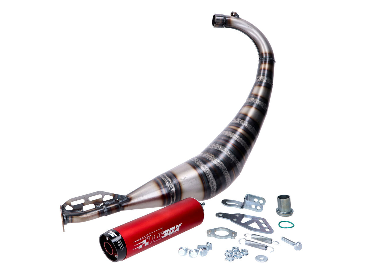 Pot d嫎chappement Tecnigas E-Box 2 pour Derbi Senda-R 2000-