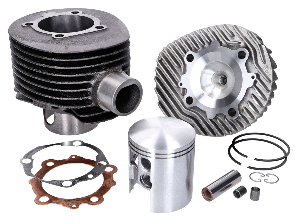 Kit de cylindres Polini fonte sport 210ccm 68,5mm pour Vespa 200 PE, PX