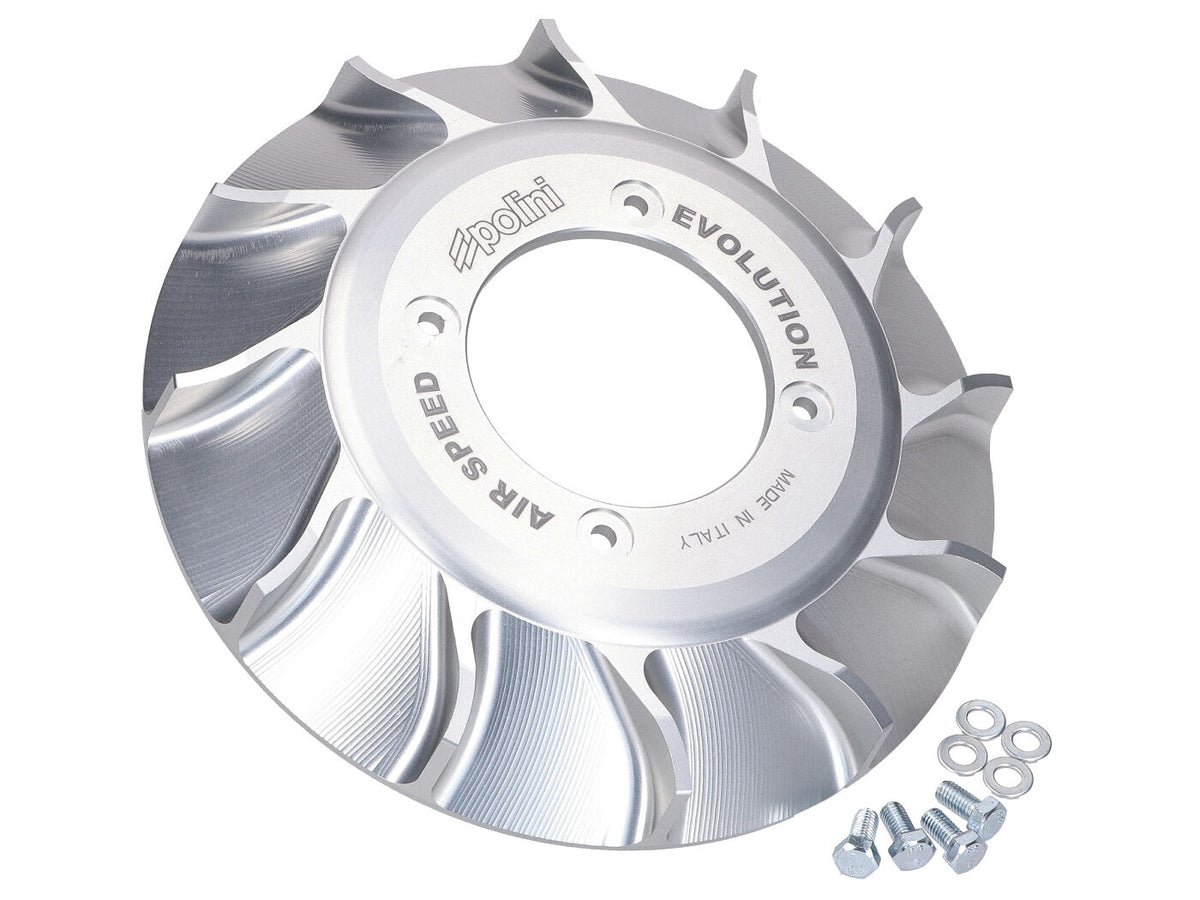 Roue de ventilateur Polini Evolution aluminium pour Vespa Smallframe