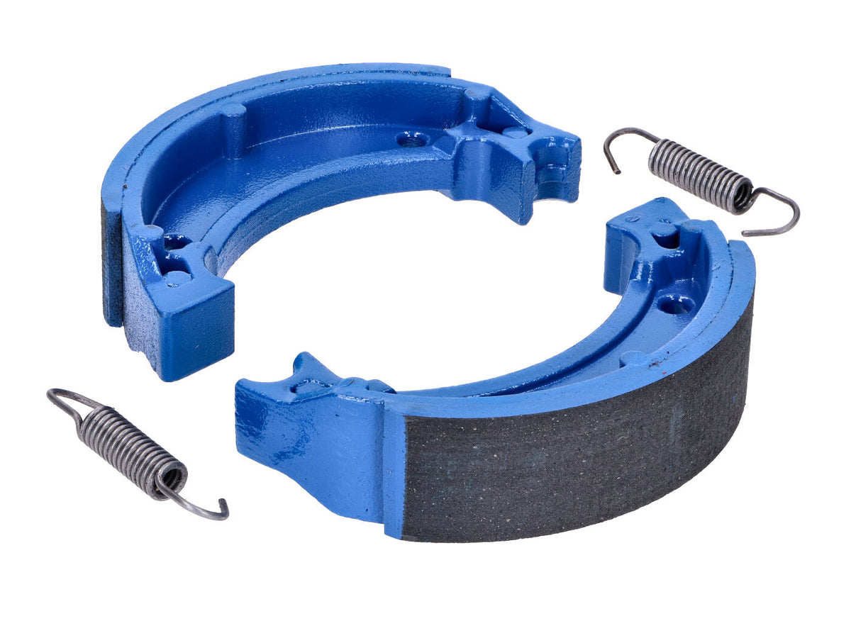 Jeu de mâchoires de frein Polini Sport110x25mm avec ressorts pour frein à tambour pour Adly, CPI, Generic, MBK, Malaguti, Yamaha
