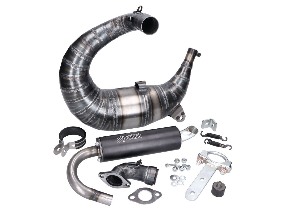 Pot d嫎chappement Polini Big Evolution pour Vespa PK, S, XL Smallframe 50, 125ccm