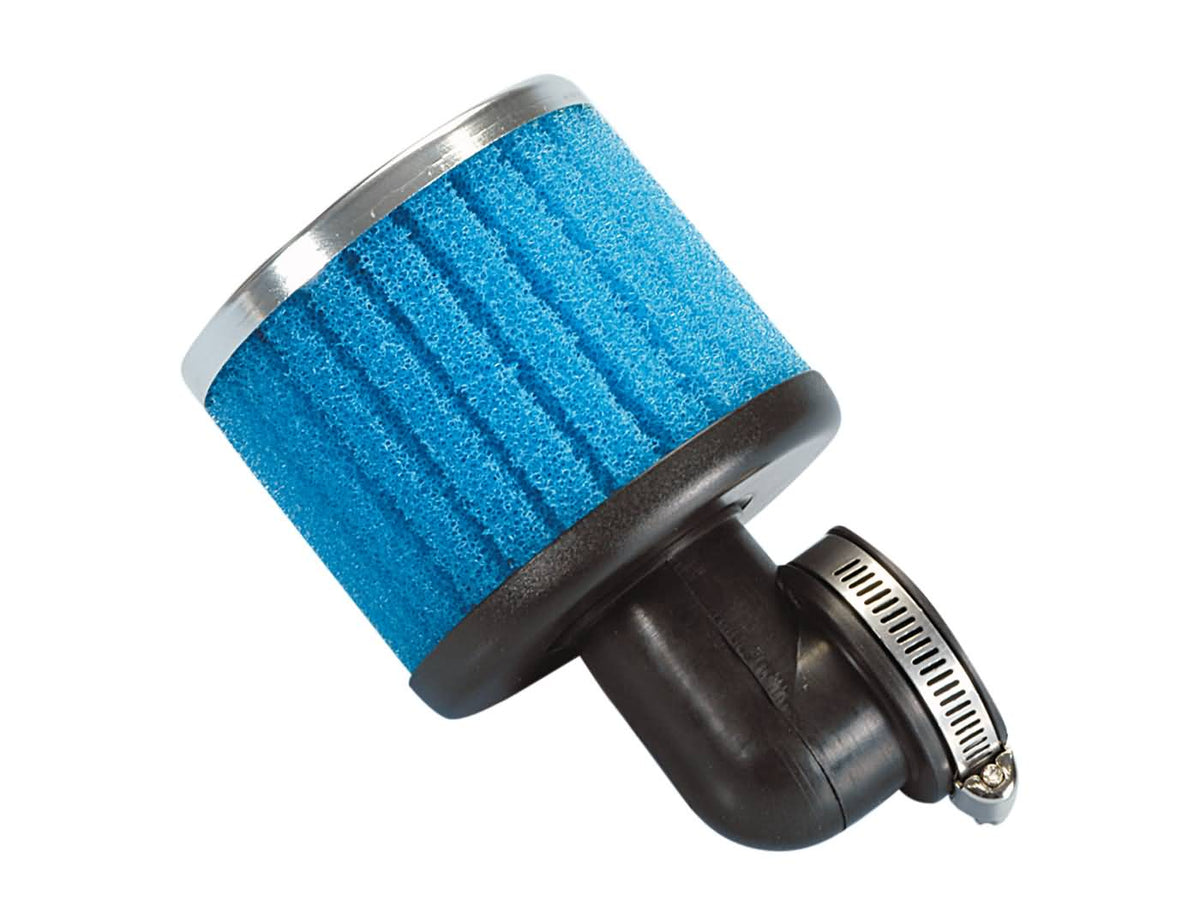 Filtre à air Polini Special Air Box Filter 38mm 90° blue