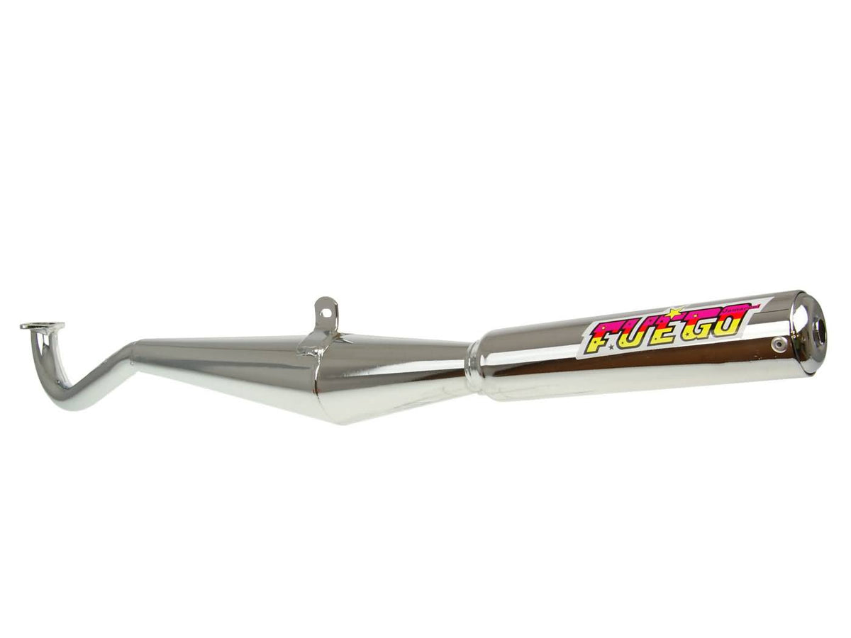 Pot dôéchappement chrome pour Puch Maxi