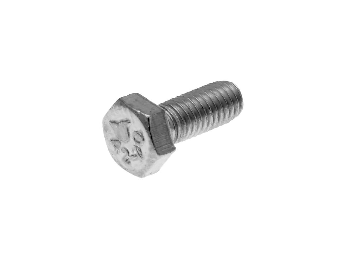 Vis hexagonales DIN933 M5x12 à filetage complet en acier inoxydable A2 (50 pièces)