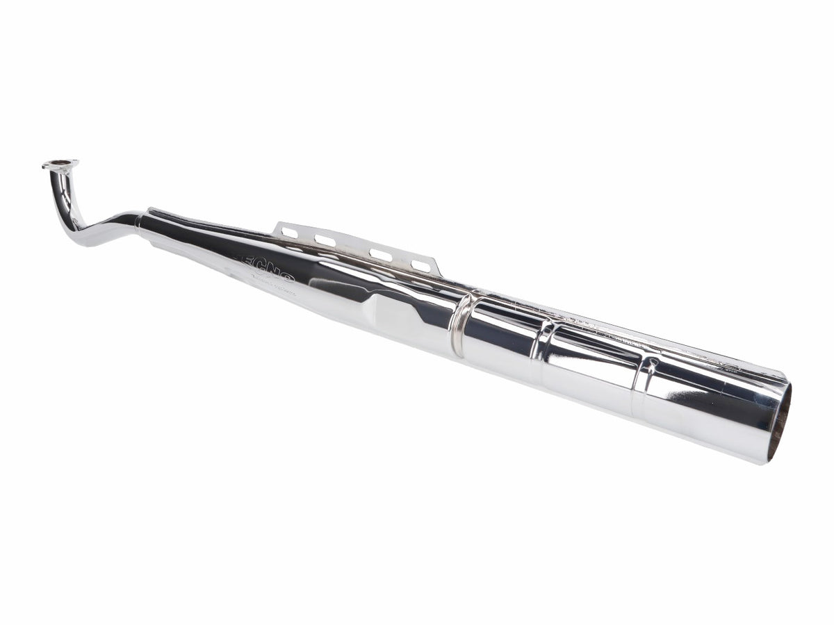 Pot dôéchappement 28mm chromé Optique dôorigine pour Puch Maxi