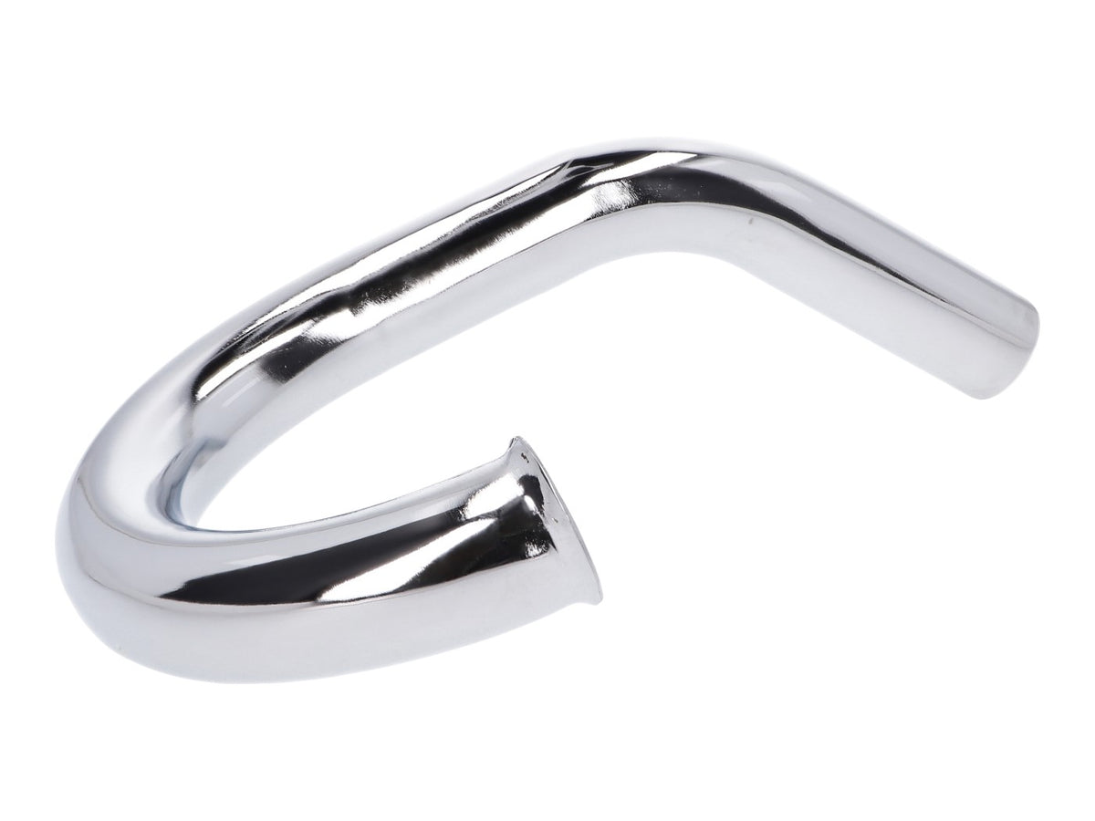 Collecteur d´échappement chromé 28mm pour Simson S51, S53E S70, S83 Enduro