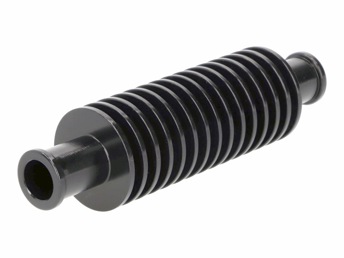 Refroidisseur à flux / mini refroidisseur Aluminium noir rond (133mm) Raccord de tuyau de 17mm