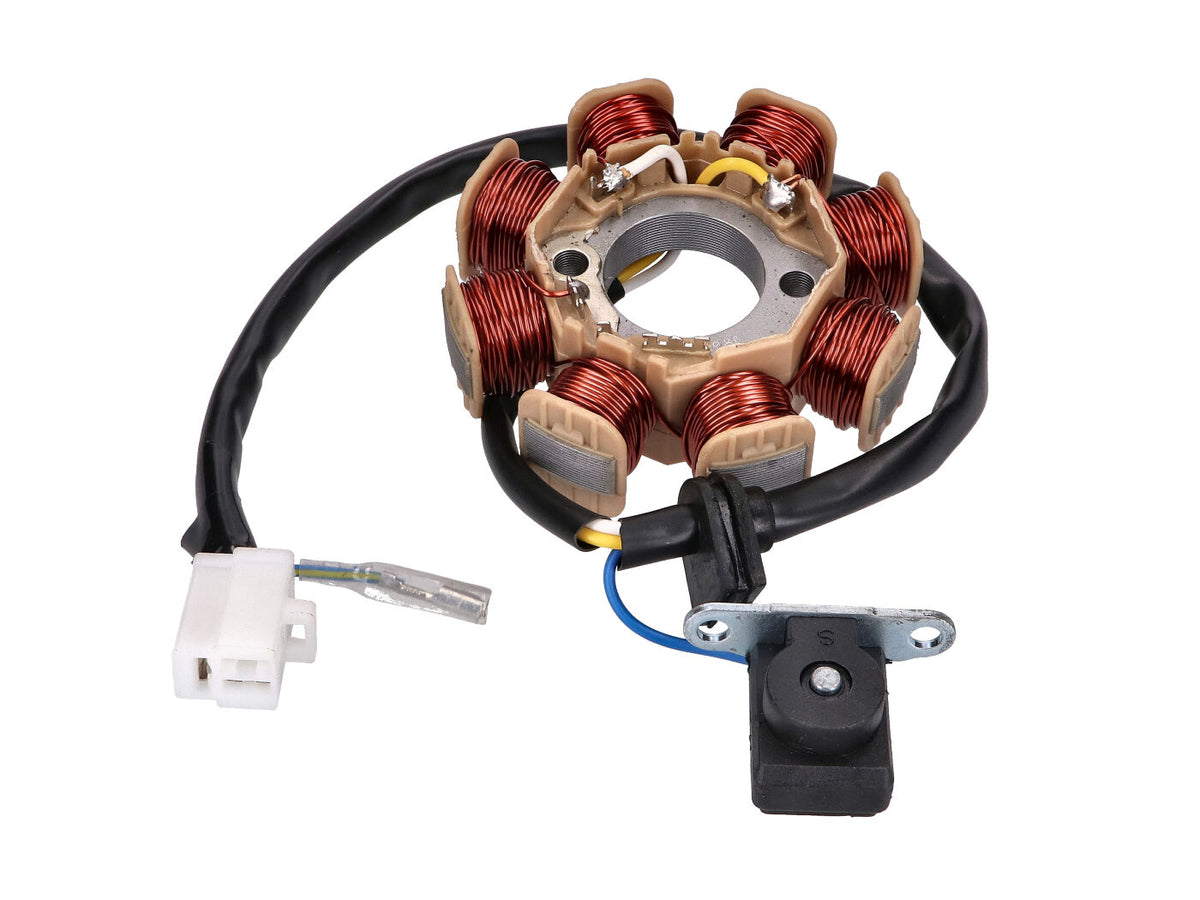 Stator d´allumage pour 50cc GY6 Euro4, Peugeot, SYM 4 temps