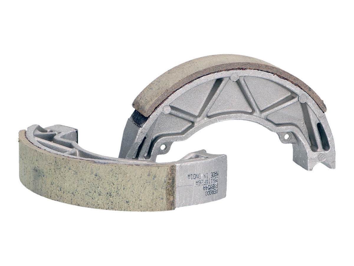 Mâchoires de frein RMS 140x25mm pour frein à tambour pour Aprilia Scarabeo, Gilera Runner, Piaggio Liberty