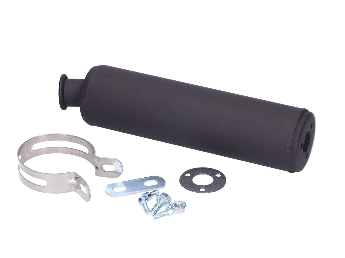 Silencieux arrière Tecnigas O-Pro noir mat pour Beta RR, Sherco SE-R