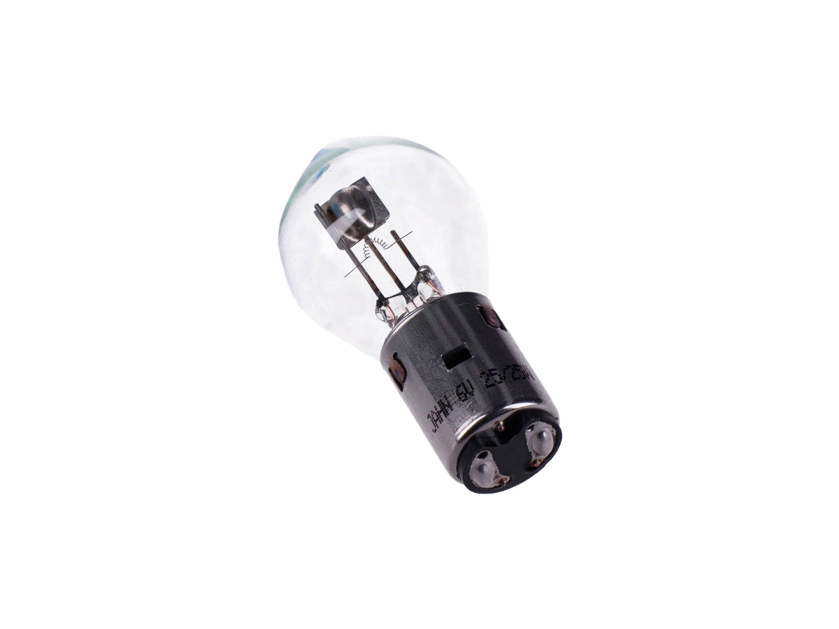 Ampoule BA20d 6V 25/25W claire