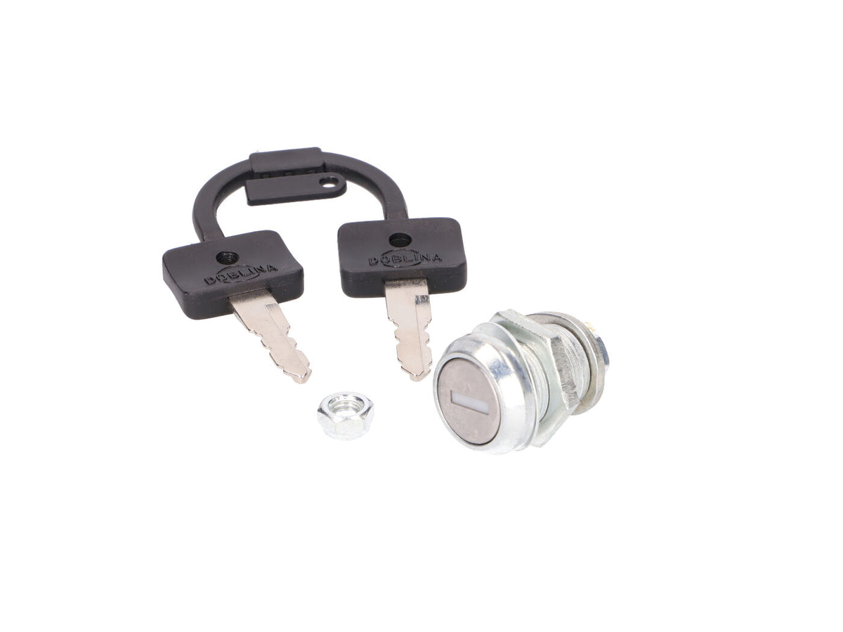 Boîte à outils pour le c?ur de la serrure / couvercle latéral argent pour Simson S50, S51, S53, S70, S83