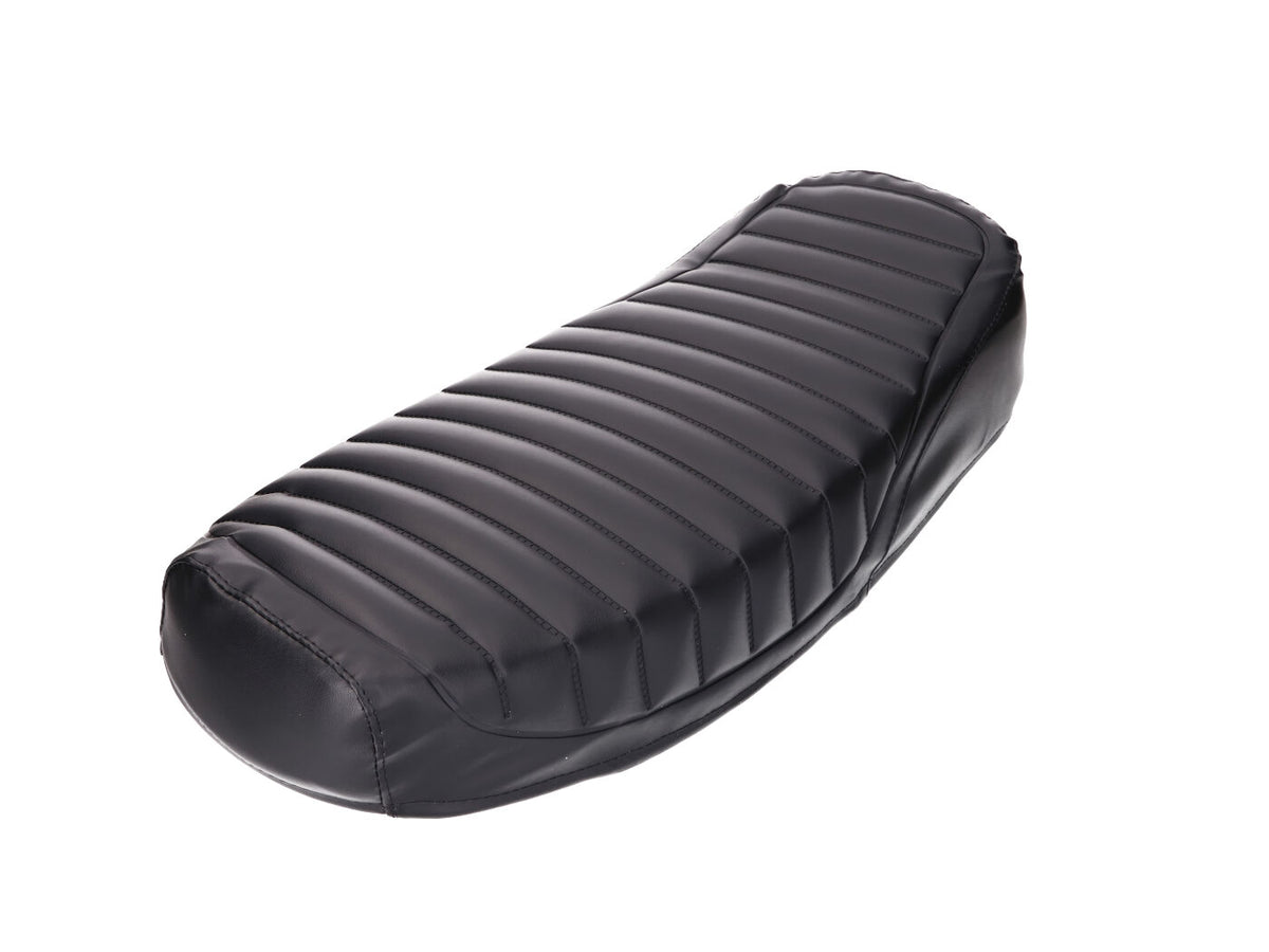 Housse de selle structurée noire pour Simson S51E, S70E, Enduro