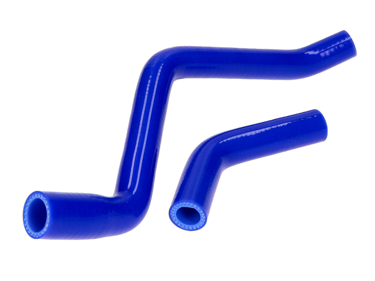 Durites d´eau silicone bleu pour Aprilia RX, SX, Derbi Senda, Gilera RCR, SMT D50B0 -17