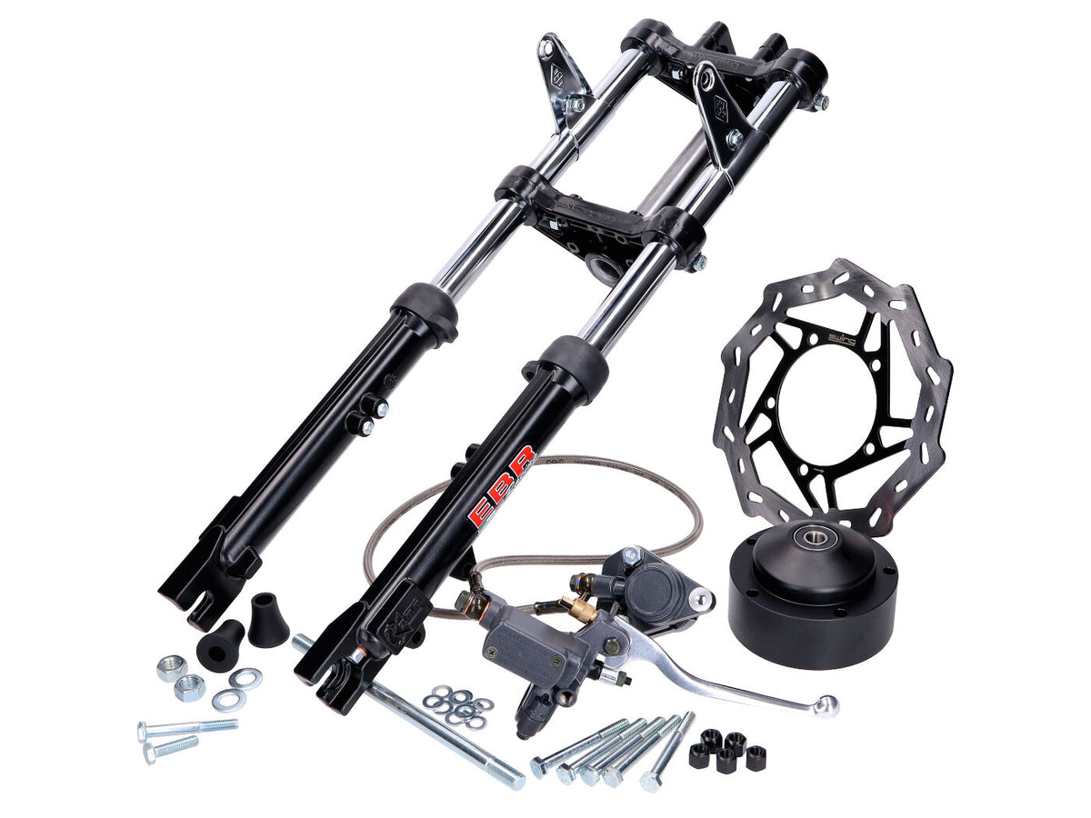 Kit de frein à disque et fourche swiing EBR hydraulique pour Puch