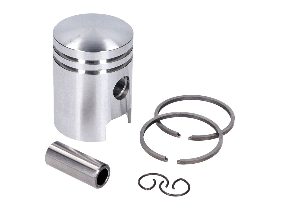 Piston complet 12mm 50ccm 38mm pour Puch Maxi, 2-rapports, 3-rapports, DS, MS, P1, X30
