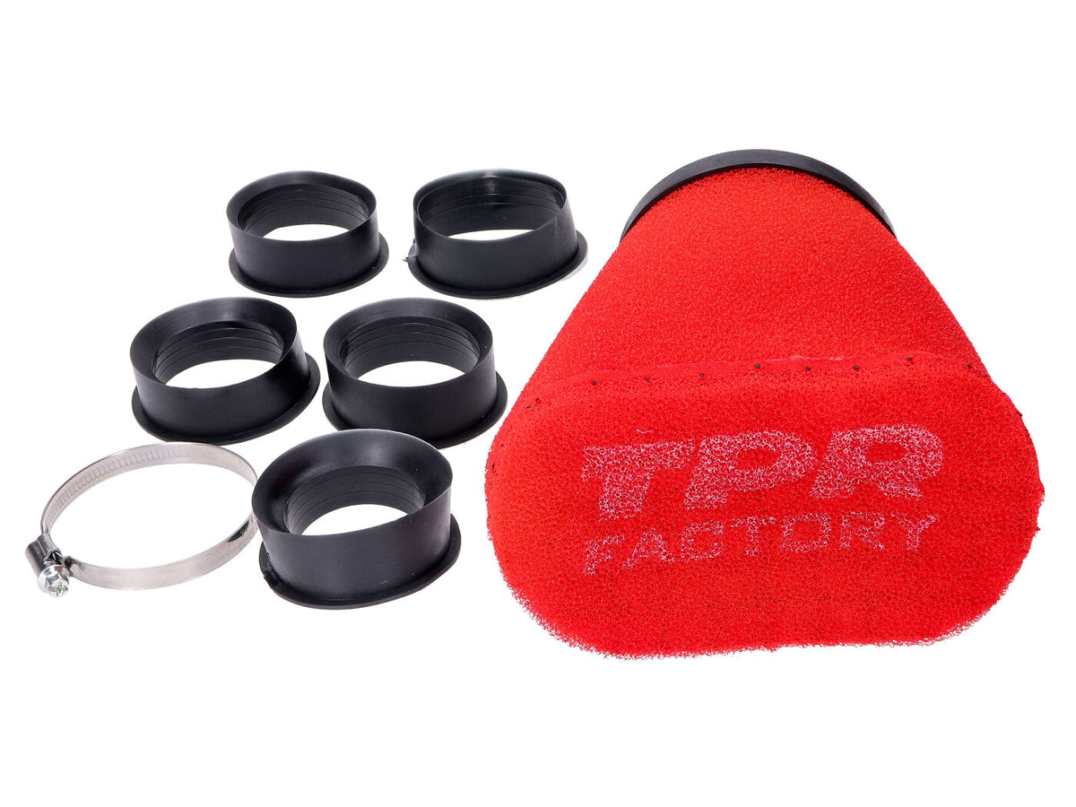 Filtre à air Top Performances TPR Factory rouge 46-62mm