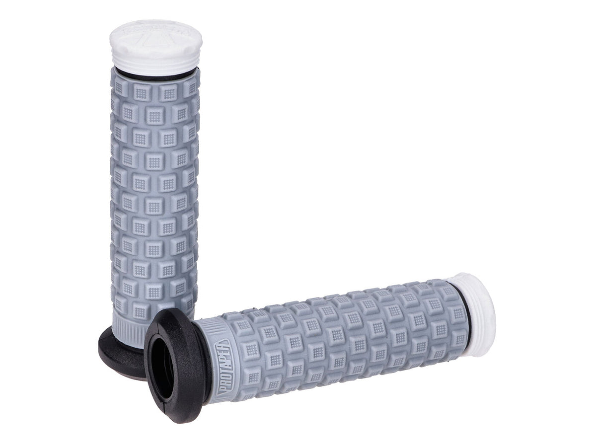 Poignées ProTaper Tri Density Pillow Top ATV gris blanc