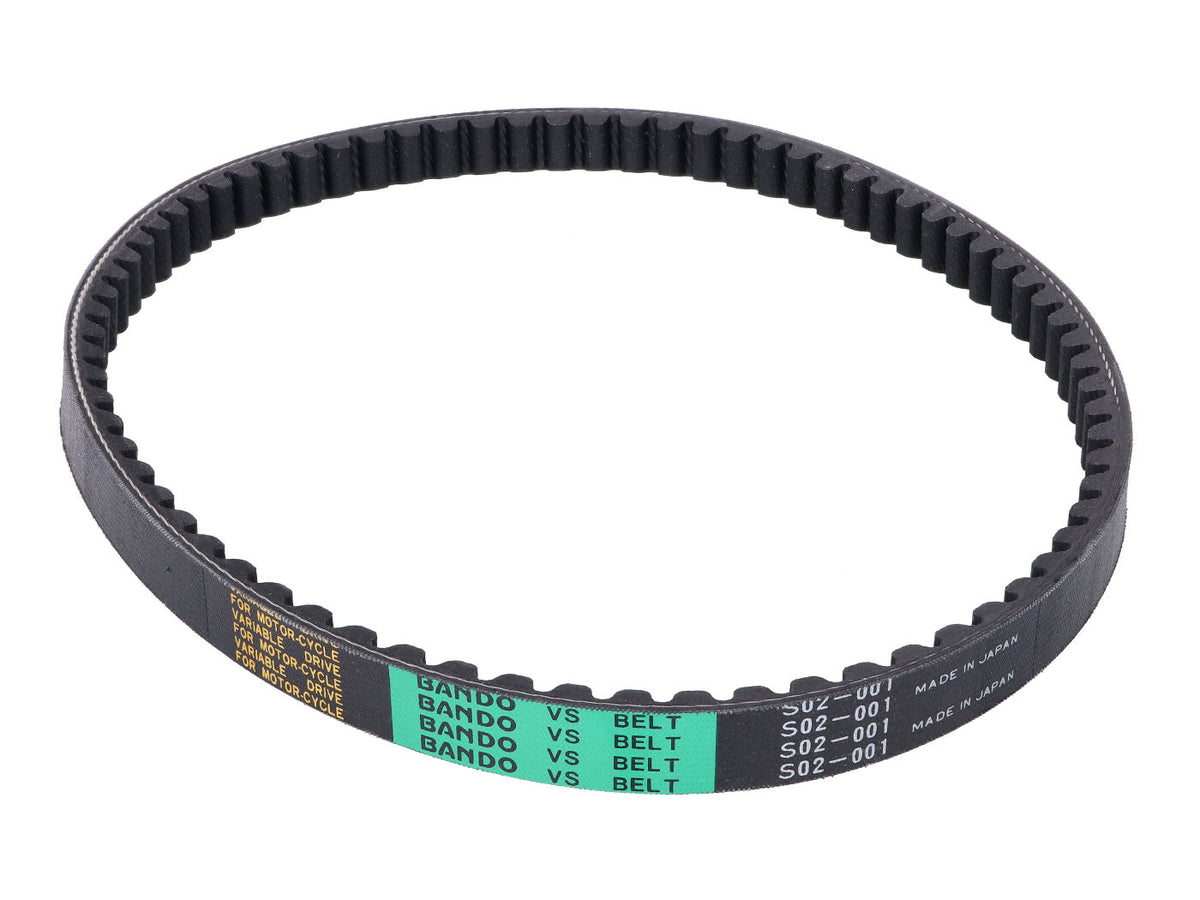 Courroie trapézoïdale Bando 738-16,5-28 pour Minarelli longue