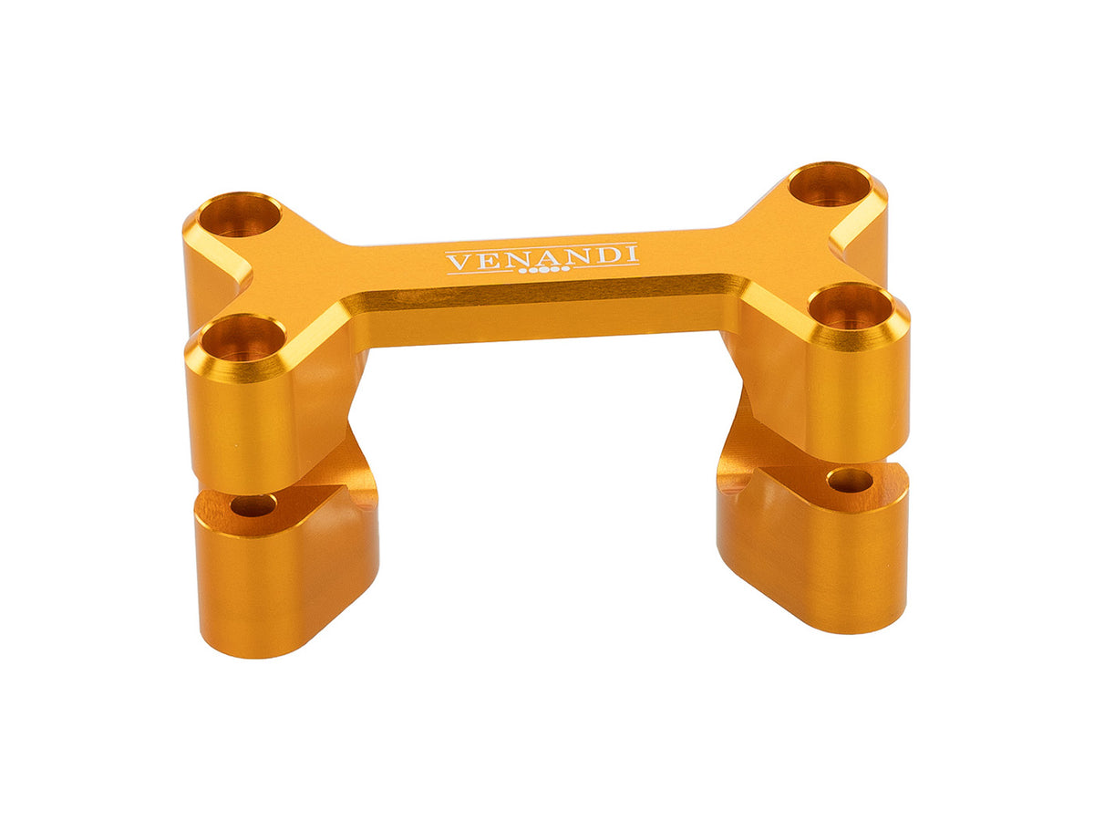 Support de guidon Venandi Dogbone CNC doré pour Simson S50, S51