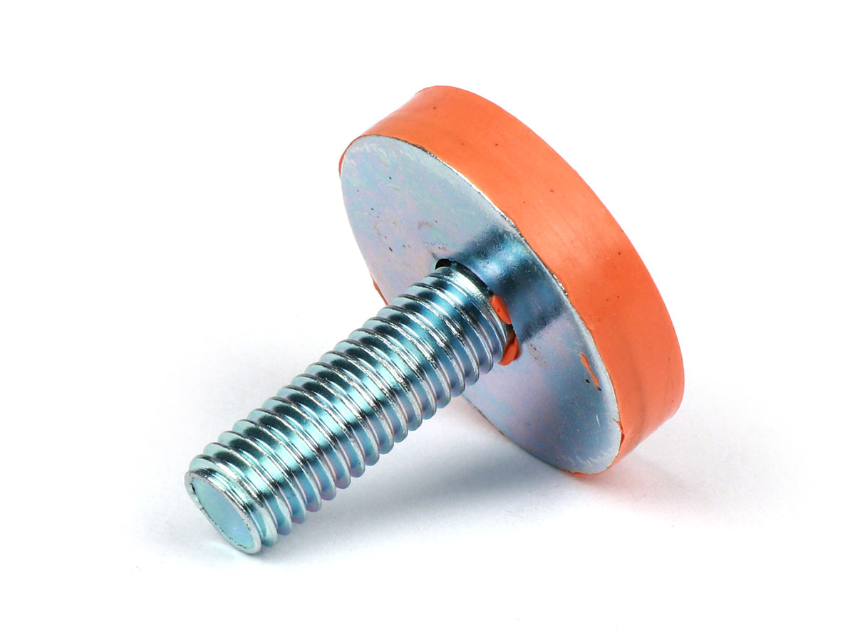 Butoir en caoutchouc Ø=27mm x 6mm avec tige filetée M8 pour le support principal BGM PRO Soft Stop System