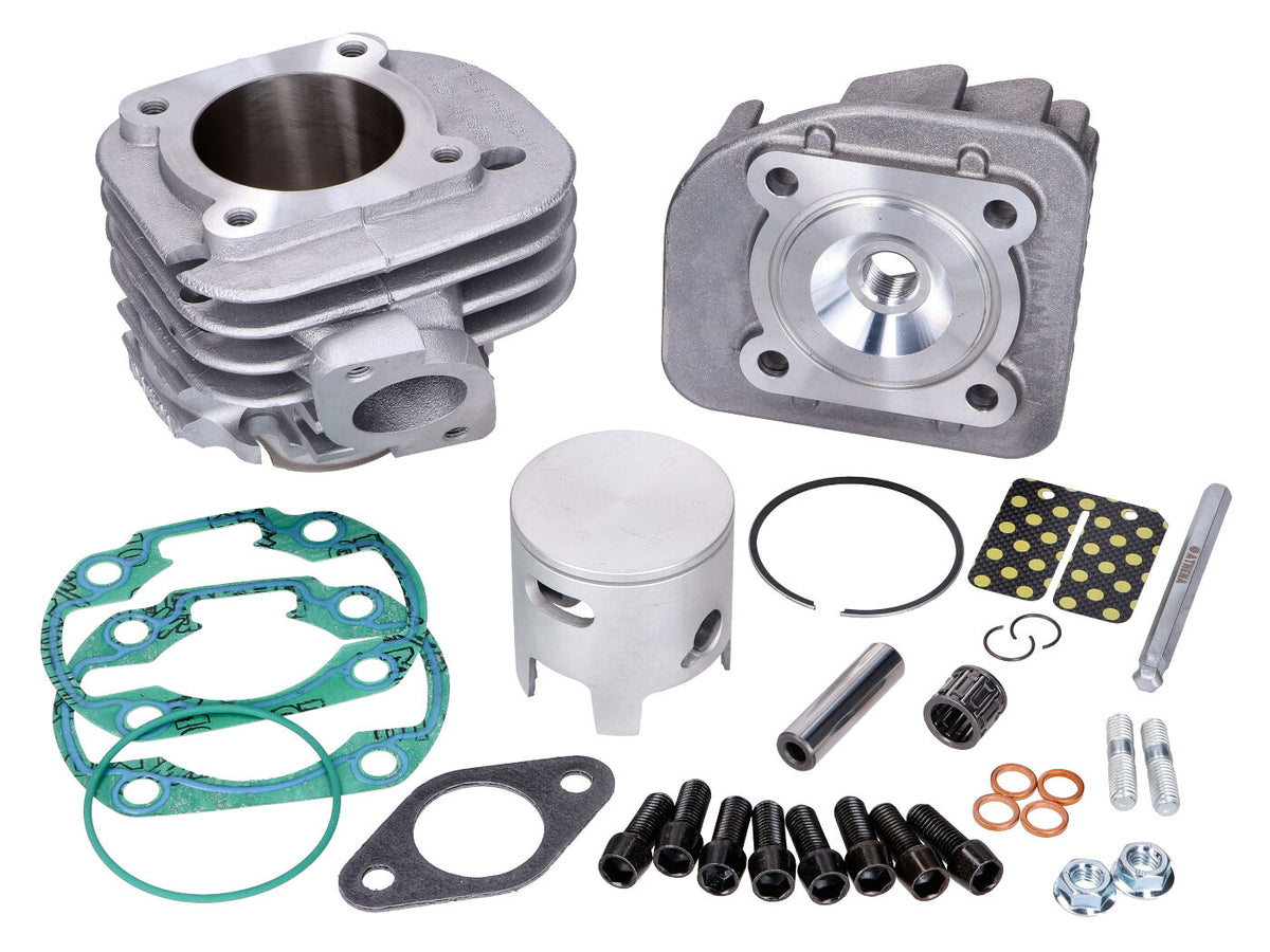 Kit de cylindres Athena Big Bore Flange-Mount 70cc 47,6mm 12mm axe de piston pour Minarelli couché