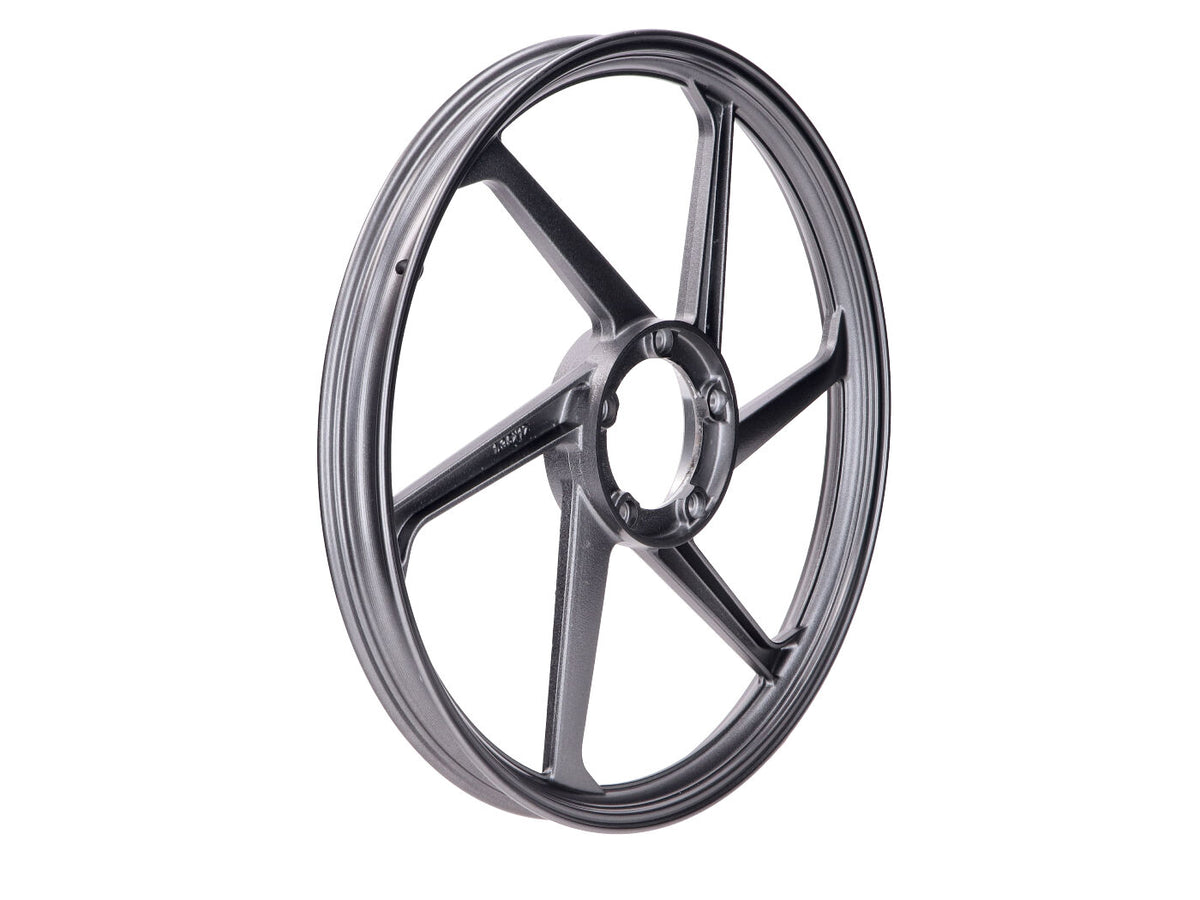 Jante Fast-Arrow aluminium anthracite 17 pouces pour Puch Maxi
