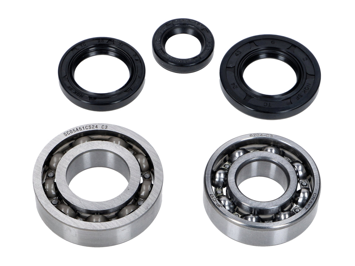 Jeu de paliers de vilebrequin pour TGB Bullet, RR, RS, Tech, Cappuccio 50, Express, Hawk, Hook