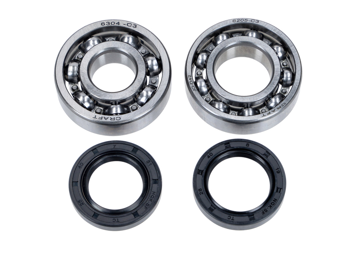 Jeu de paliers de vilebrequin pour Yamaha DT 125 02-22, DT 175 91-14