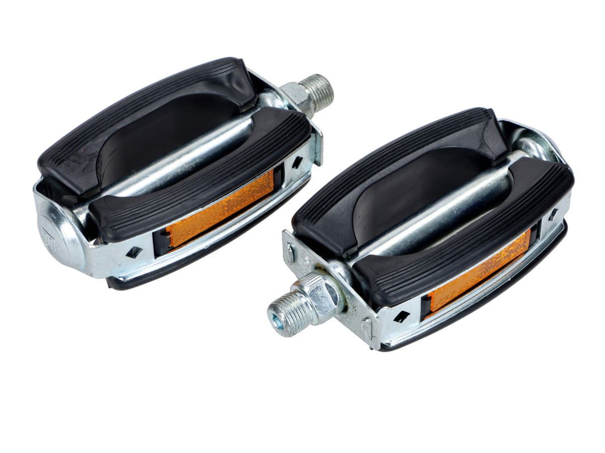 Pédales Union Sport SP-689 noires pour Piaggio Ciao