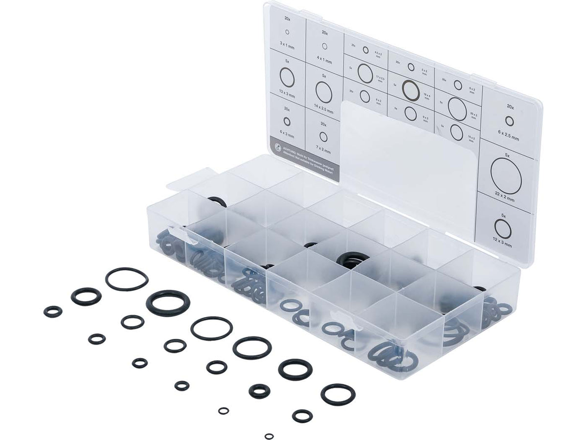 Boîte d´assortiment de joints toriques 225 pièces
