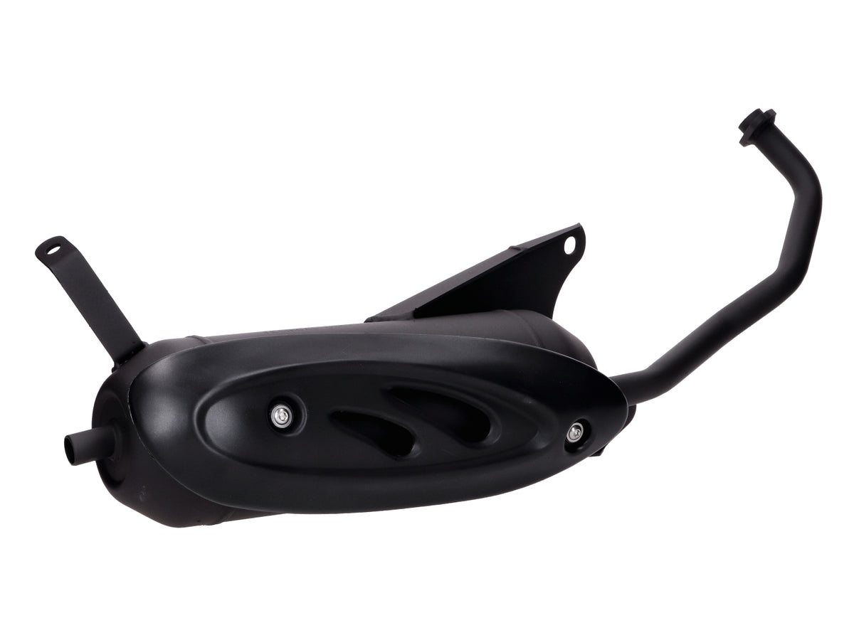 Echappement Tecnigas Silent Pro noir pour SYM Symphony, Peugeot Tweet 50ccm 4T