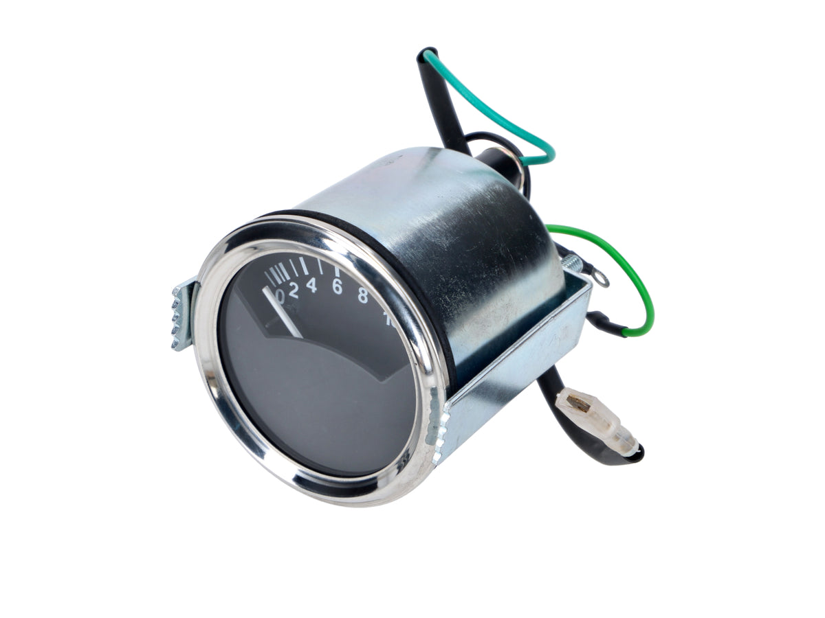Compte-tours 60mm noir/chrome pour Kreidler, Puch, Zündapp