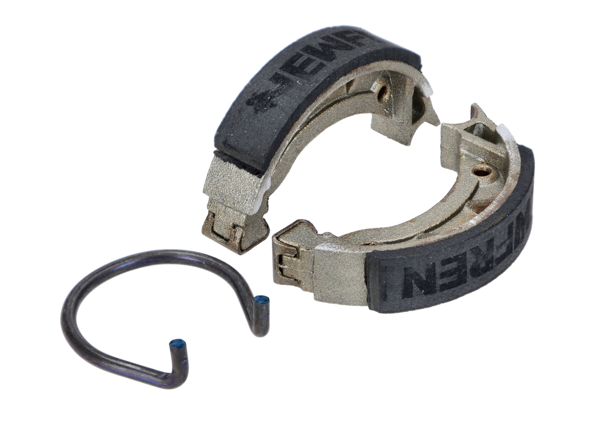 Patins de frein Newfren avant / arrière 90x18mm 50ccm pour Peugeot 103, RCX, SPX, Vogue