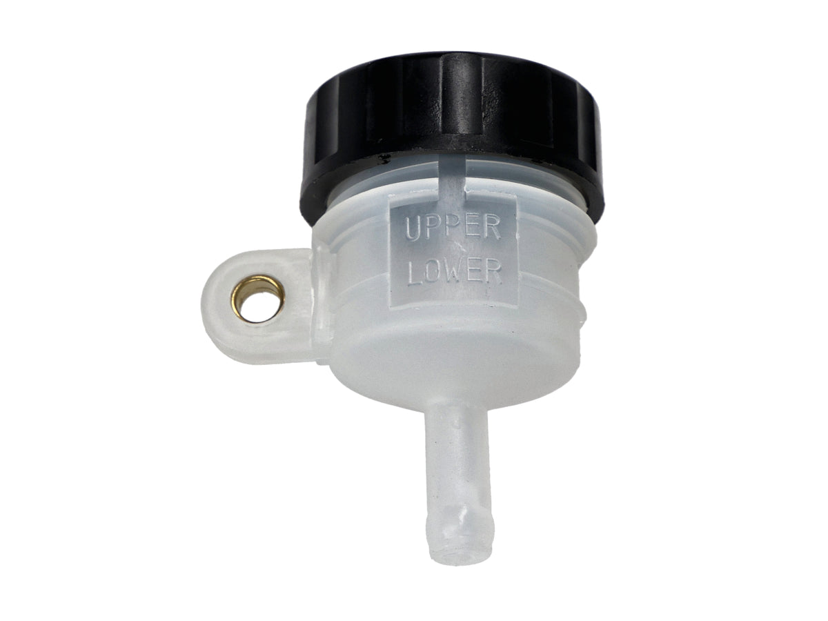 Réservoir de liquide de frein / réservoir de compensation transparent, externe, pour pompe de frein