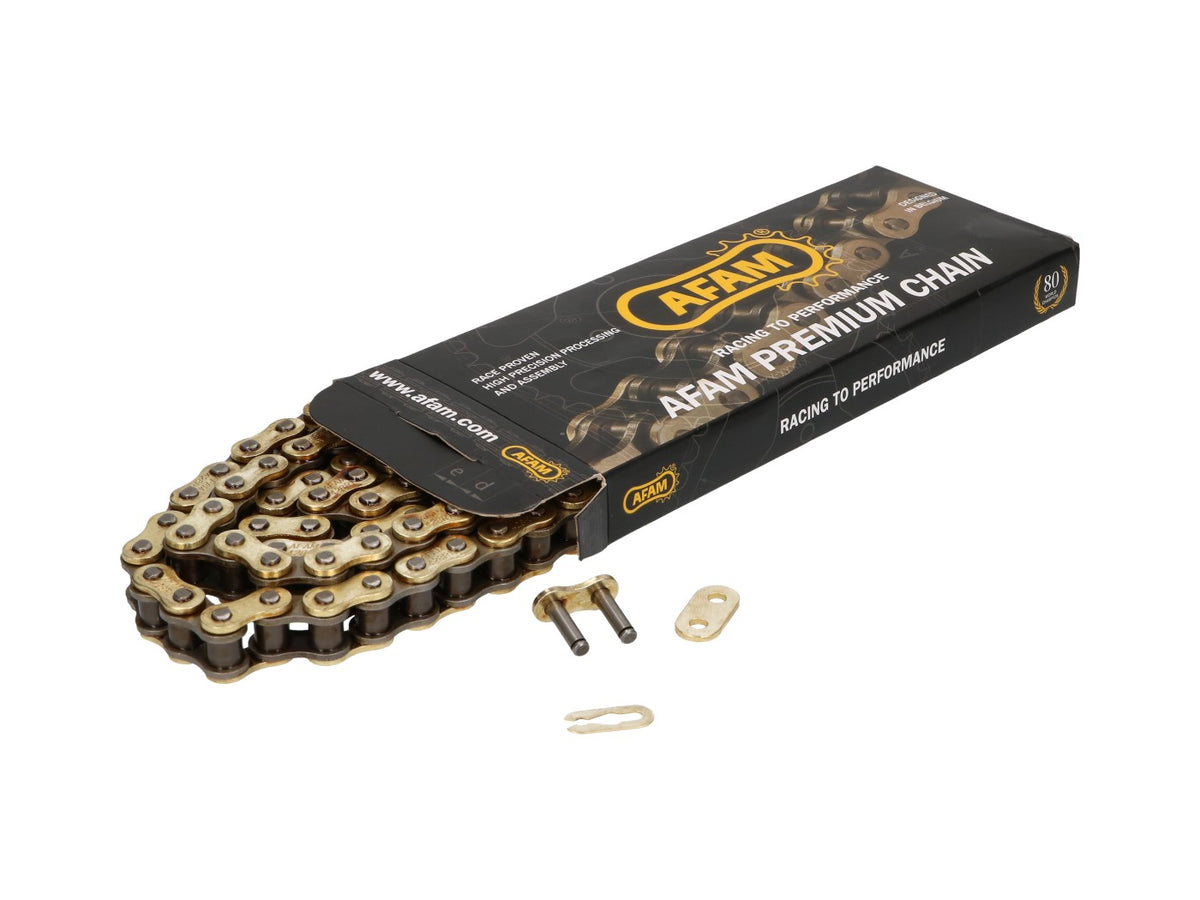 Chaîne AFAM renforcée or - 428 R1-G x 130