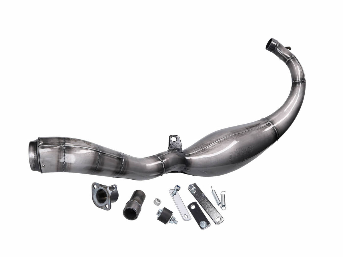 Pot d´échappement Turbo Kit Carretera GP 80 pour mécaboîte sportive Minarelli AM6