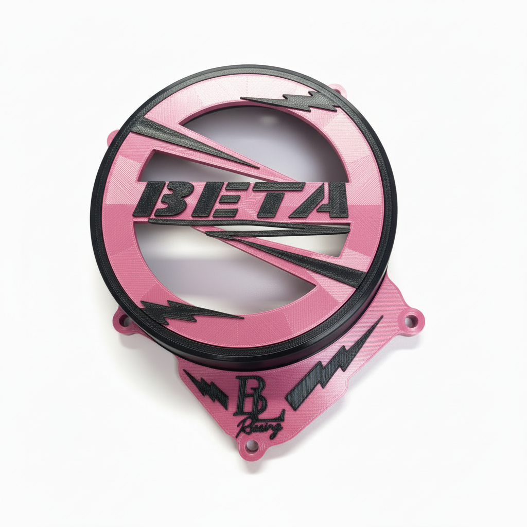 Couvre-moteur Beta rose