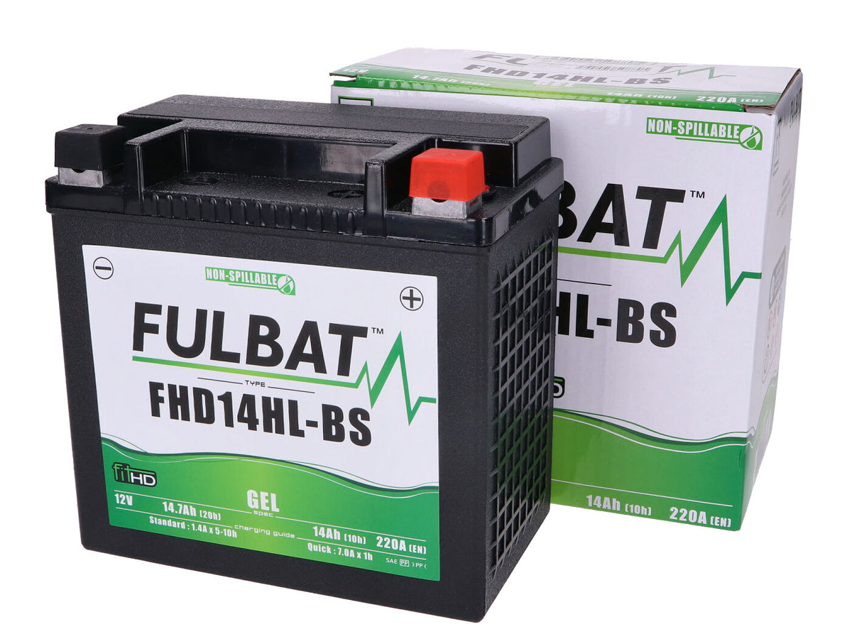 Batterie Fulbat FHD14HL-BS GEL pour Harley Davidson