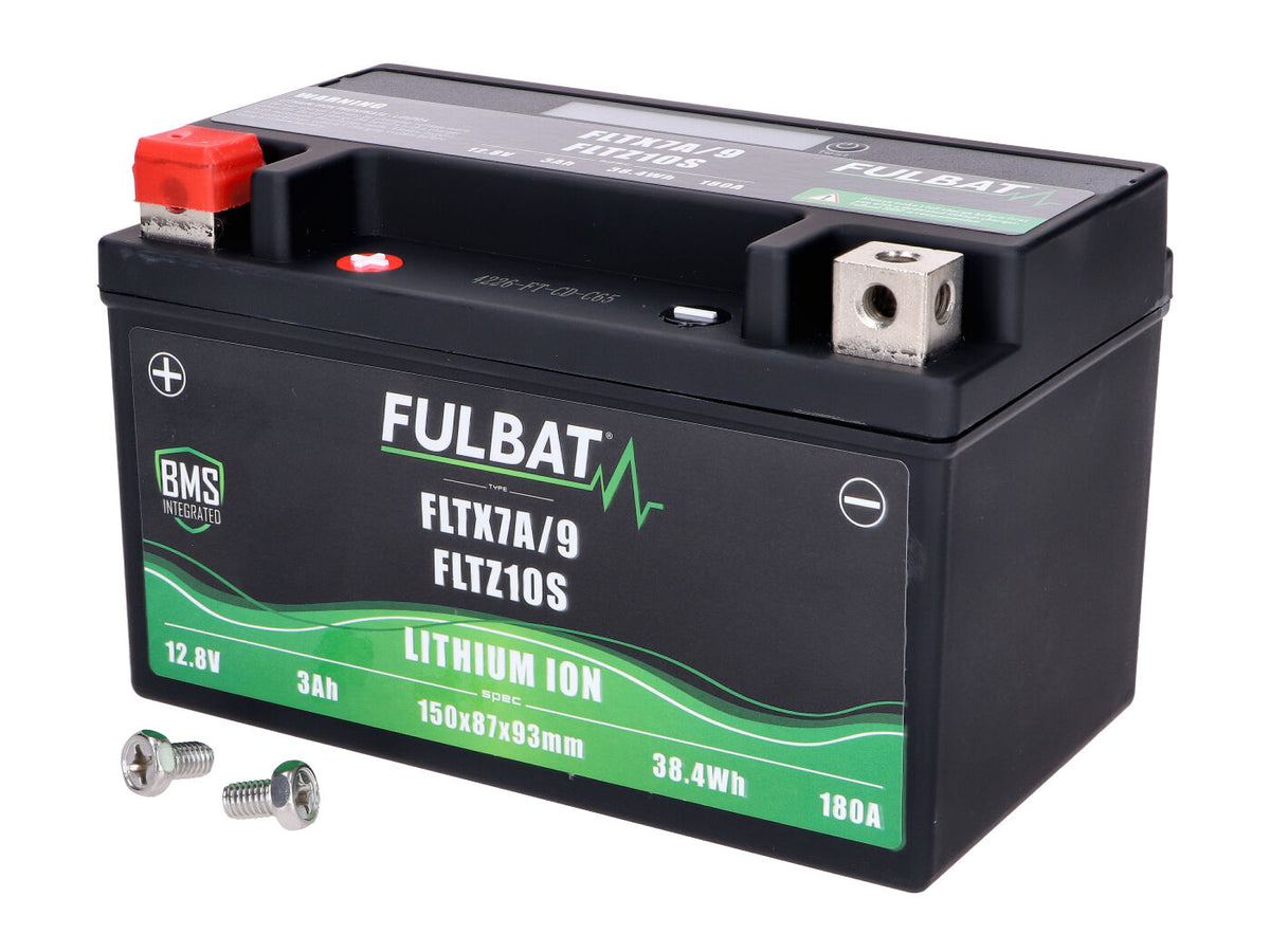 Batterie Fulbat FLTX7A/9 - FLTZ10S Lithium LiFePO4 12V 3Ah 180A