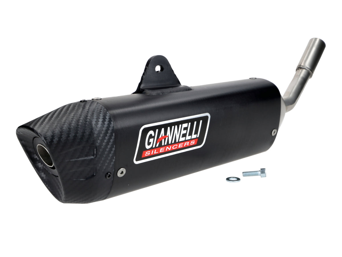 Silencieux Giannelli noir pour Beta RR 50 E5 2022-2025