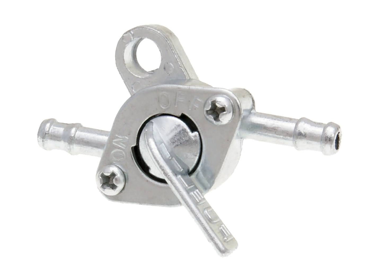 Robinet dôessence manuel 6mm avec languette de fixation