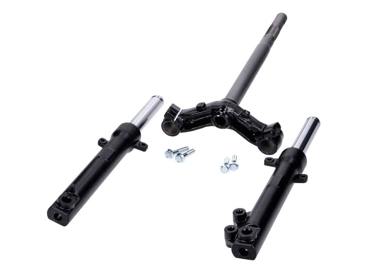 Fourche télescopique noire pour Peugeot Kisbee Streetzone