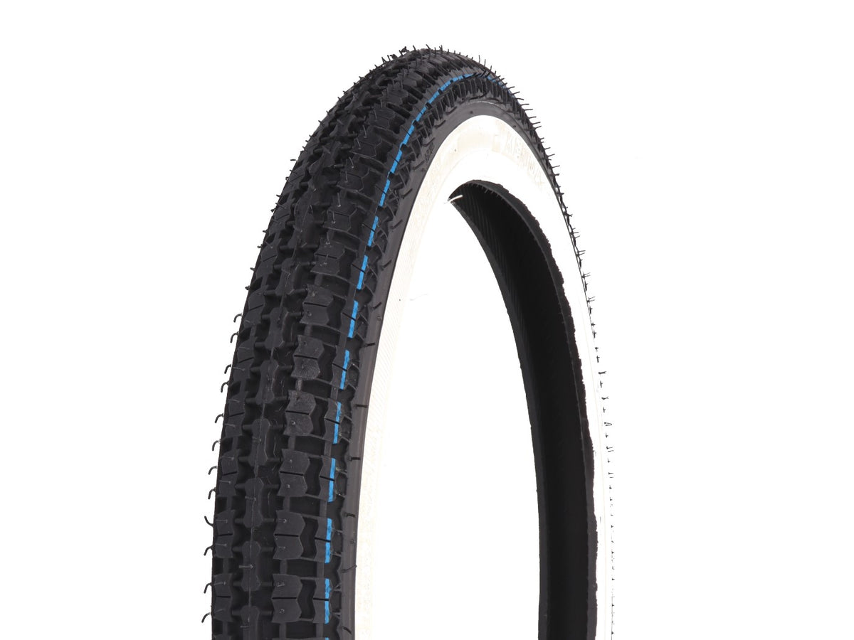 Pneu Kenda K252 2.25-17 33L TT bande blanche