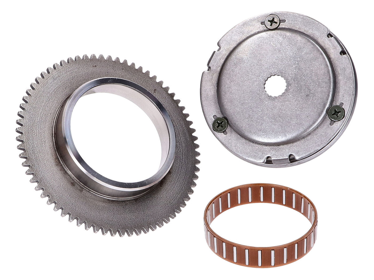 Roue libre de démarreur avec couronne 13mm pour scooter chinois 2 temps