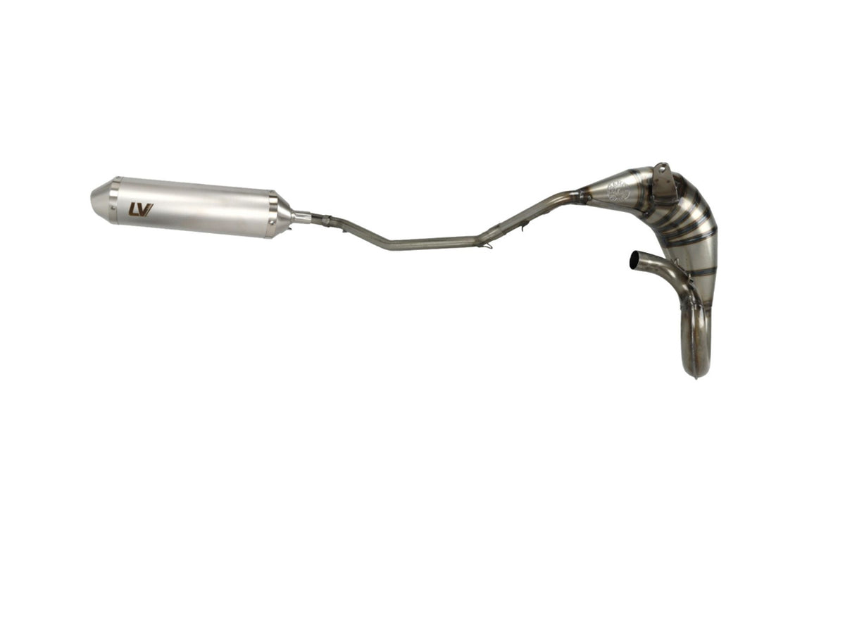 Échappement LeoVince X-Fight en aluminium pour Derbi Senda, DRD, Aprilia SX 50-70