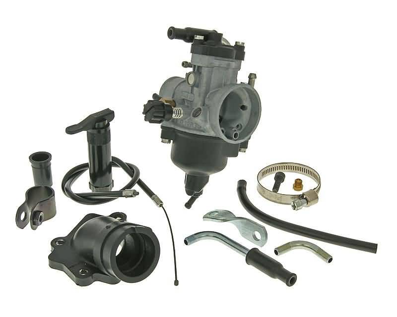 Kit carburateur Malossi PHVB 22 DS pour Minarelli 100 2T