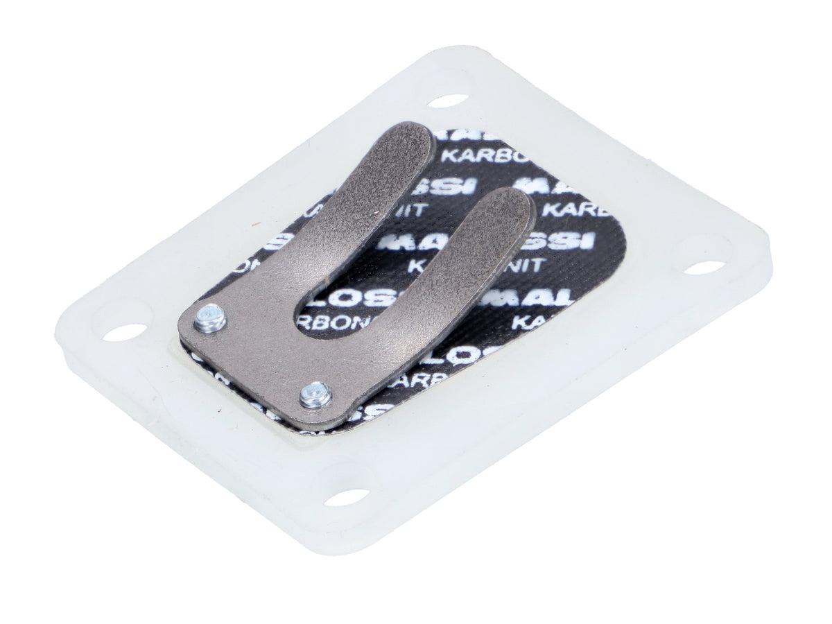 Vanne à membrane VL1 Malossi 0,3mm carbonite pour Peugeot Vouge, 103, SP, SPX, RCX, 104, 105, Bye Bike One