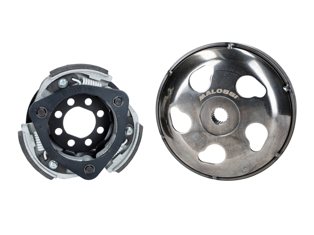 Embrayage avec cloche Malossi Maxi Delta 134mm pour Piaggio 125, 180cc 2 temps, Aprilia SR, Gilera Runner, Italjet Dragster