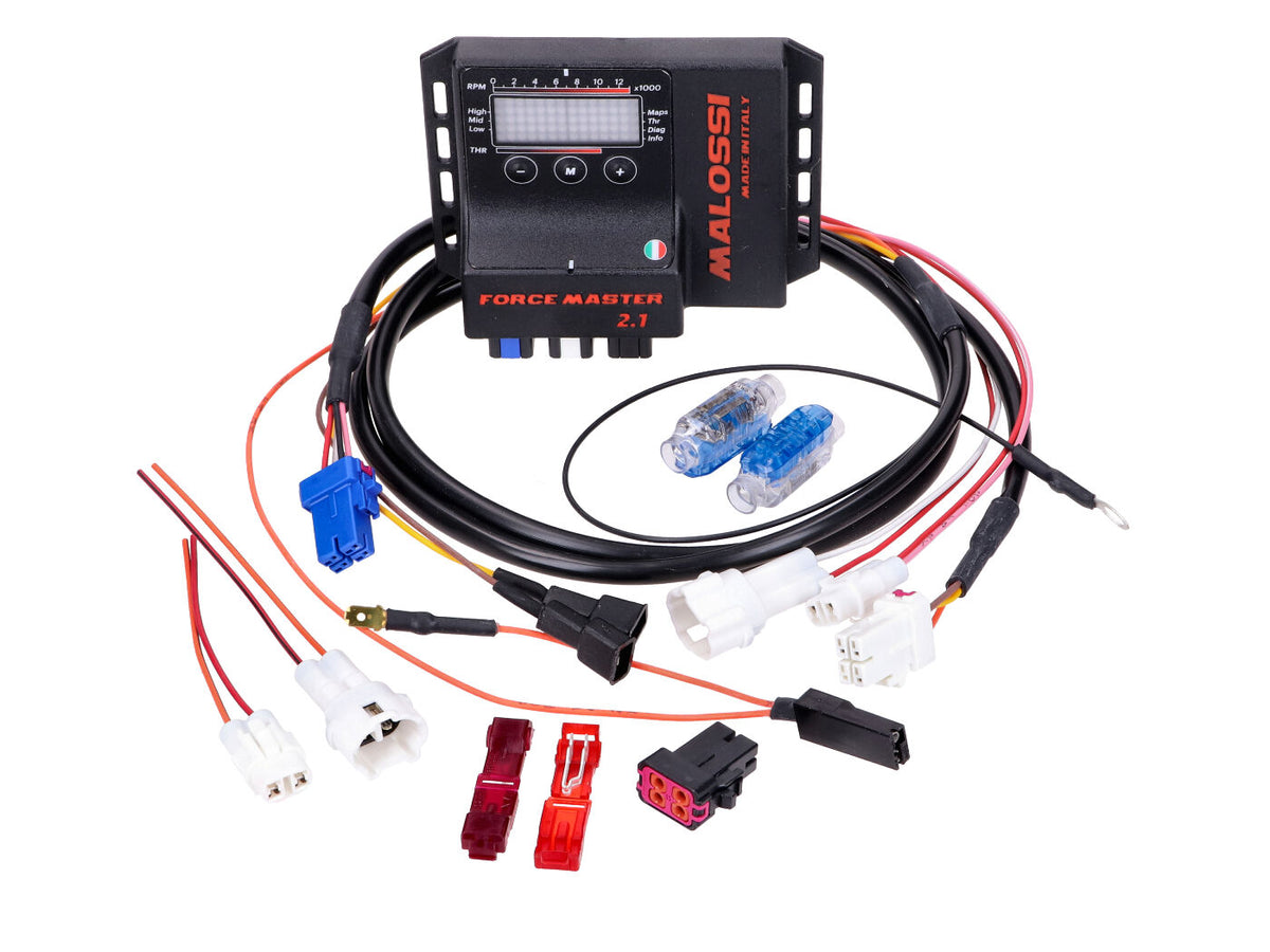 Module d´injection Malossi Force Master 2.1 pour Yamaha X-Max 125i 4T LC Euro4 2017-